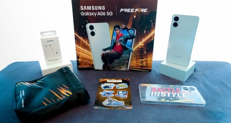 Galaxy A06 5G Free Fire Gaming Package