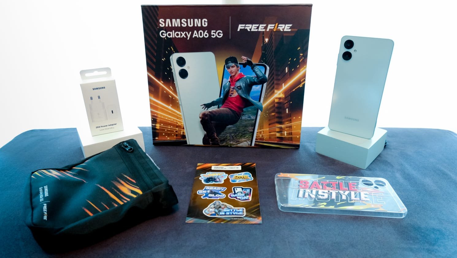 Galaxy A06 5G Free Fire Gaming Package
