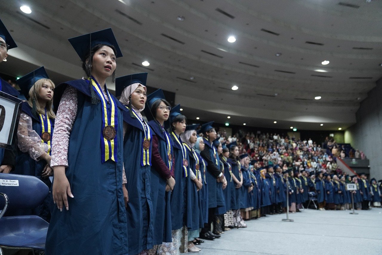 Prosesi wisuda Institut Teknologi Bandung (ITB).