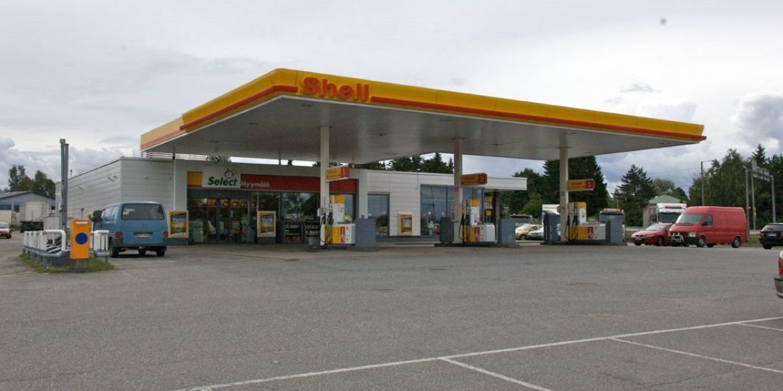 Foto Pom Bensin Shell