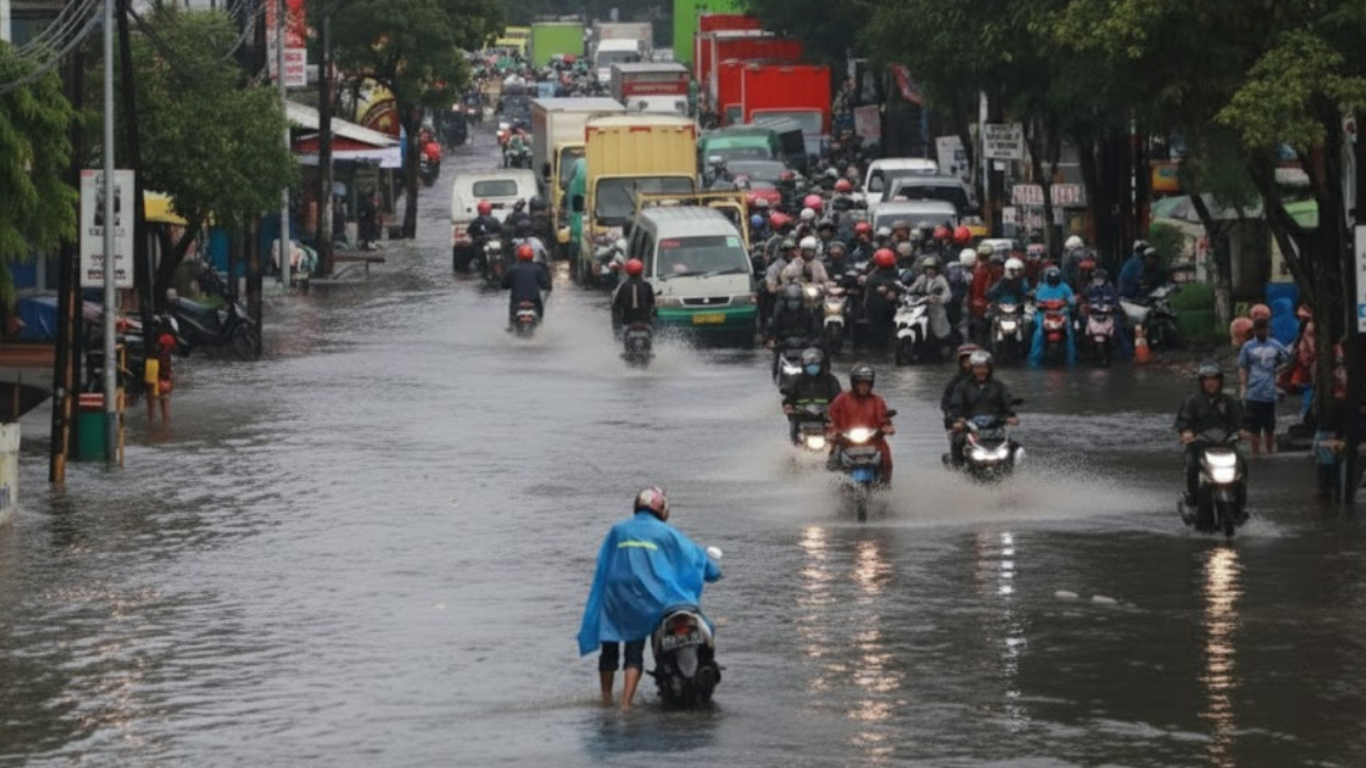 Foto Banjir Di Kota Bandung