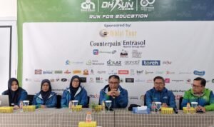 Press Conference penyelenggaraan DH Run 2026, Selasa 3 Februari 2026. Lebih dari 5000 peserta akan meriahkan DH Run 2026 yang akan digelar di Balaikota Bandung, Sabtu 7 Fenruari 2026. /Ahmad Taofik / Berita Bandung Raya