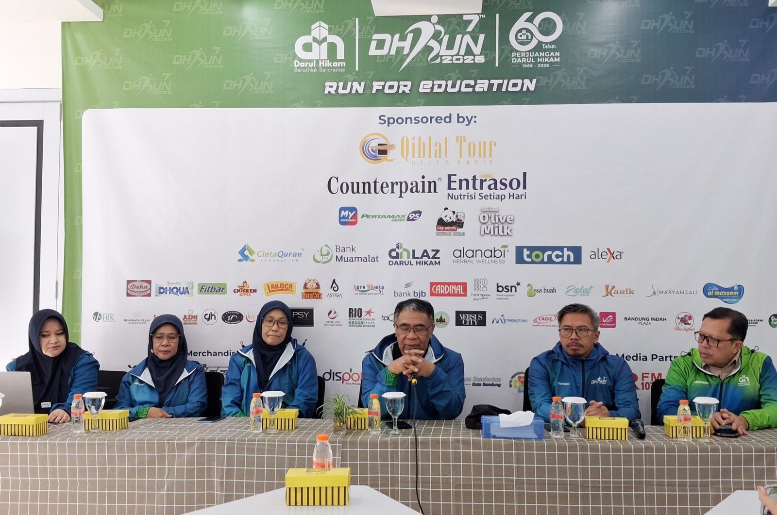 Press Conference penyelenggaraan DH Run 2026, Selasa 3 Februari 2026. Lebih dari 5000 peserta akan meriahkan DH Run 2026 yang akan digelar di Balaikota Bandung, Sabtu 7 Fenruari 2026. /Ahmad Taofik / Berita Bandung Raya