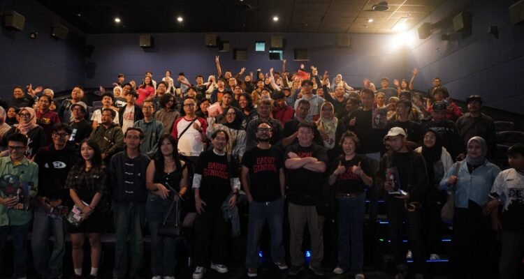 Kemeriahan masyarakat Kota Bandung dalam special screening di CGV Paris Van Java, Jumat (9/5/2026).