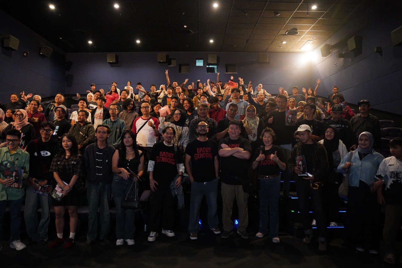 Kemeriahan masyarakat Kota Bandung dalam special screening di CGV Paris Van Java, Jumat (9/5/2026).