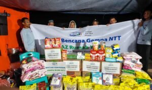 Rumah Yatim salurkan bantuan kemanusiaan untuk korban bencana gempa bumi di Nusa Tenggara Timur.